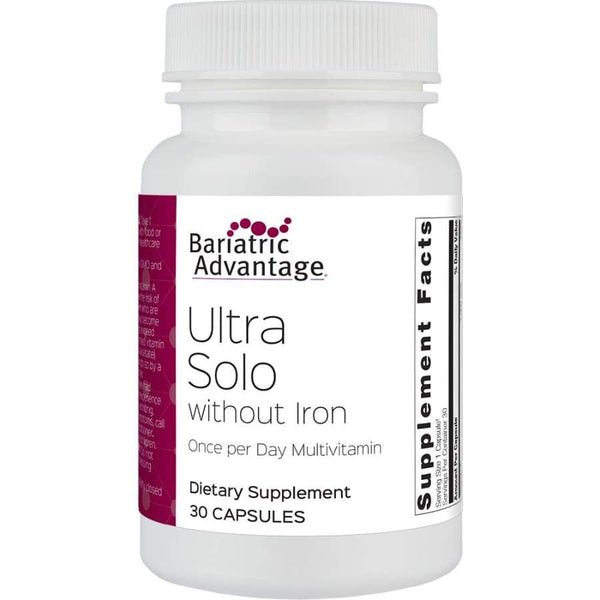 Bariatric Advantage Ultra Solo "One Per Day" Multivitamin without Iron - High-quality Multivitamins by Bariatric Advantage at 