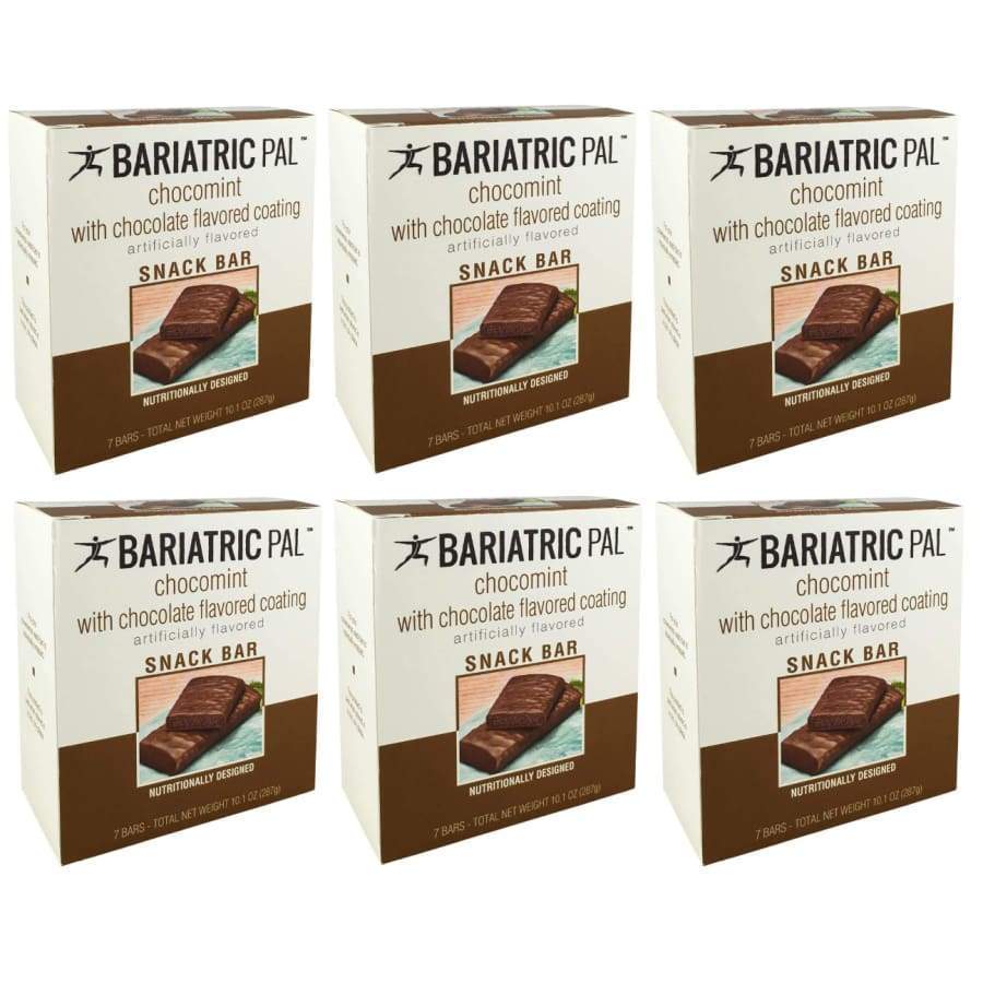 BariatricPal 10g Protein Snack Bars - Chocolate Mint - High-quality Protein Bars by BariatricPal at 