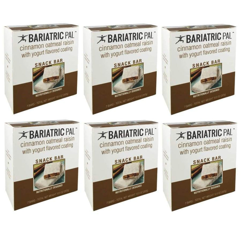 BariatricPal 10g Protein Snack Bars - Oatmeal Cinnamon Raisin - High-quality Protein Bars by BariatricPal at 