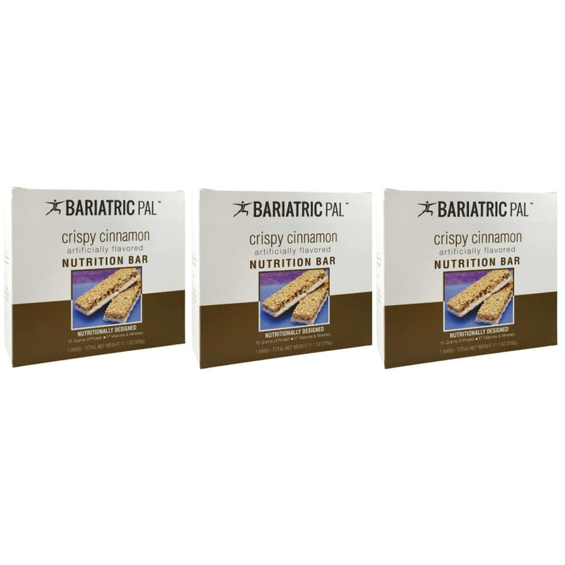 BariatricPal 15g Protein Bars - Crispy Cinnamon - High-quality Protein Bars by BariatricPal at 