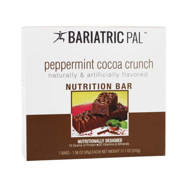 BariatricPal 15g Protein Bars - Peppermint Cocoa Crunch - High-quality Protein Bars by BariatricPal at 