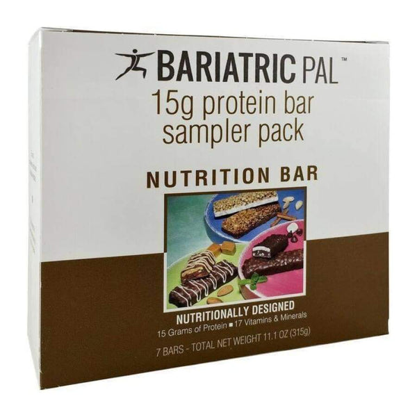 BariatricPal 15g Protein Bars - Sampler Pack - High-quality Protein Bars by BariatricPal at 