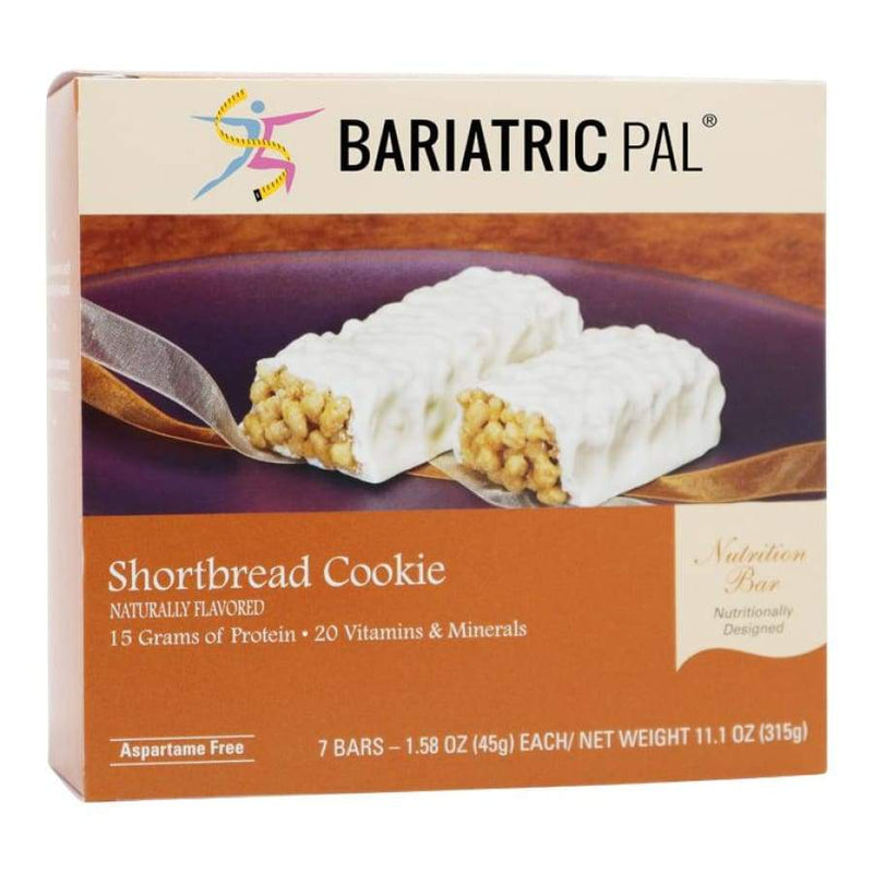 BariatricPal 15g Protein Bars - Shortbread Cookie - High-quality Protein Bars by BariatricPal at 