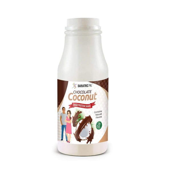 BariatricPal 15g Protein Shake Mix in a Bottle - Chocolate Coconut - High-quality Ready-To-Shake Protein by BariatricPal at 