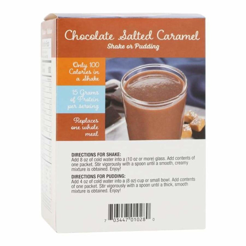 BariatricPal 15g Protein Shake or Pudding - Chocolate Salted Caramel - High-quality Puddings & Shakes by BariatricPal at 