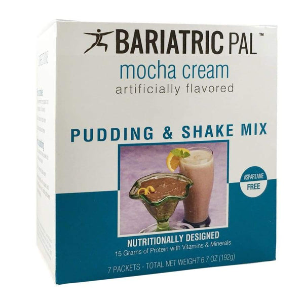 BariatricPal 15g Protein Shake or Pudding - Mocha Cream (Aspartame Free) - High-quality Puddings & Shakes by BariatricPal at 