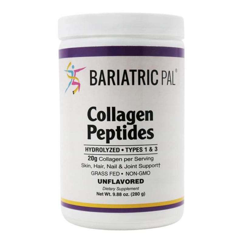 Collagen Peptides Powder (Hydrolyzed Type 1 & 3, Grass Fed) Skin, Hair, Nail & Joint Support by BariatricPal - Variety Pack - High-quality Collagen Powder by BariatricPal at 