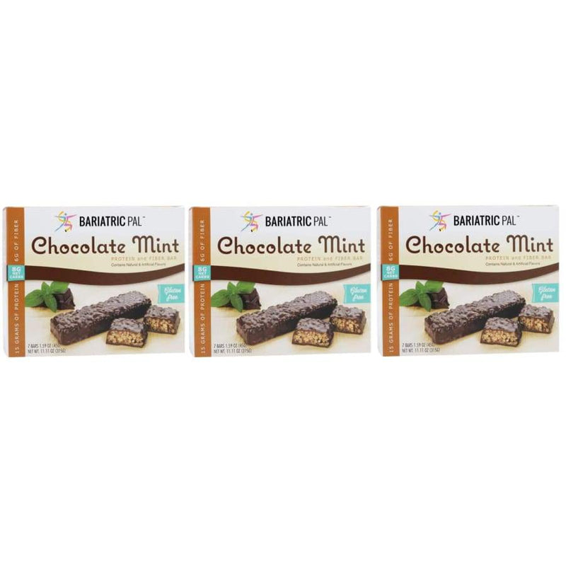BariatricPal Divine 15g Protein & Fiber Bars - Chocolate Mint - High-quality Protein Bars by BariatricPal at 
