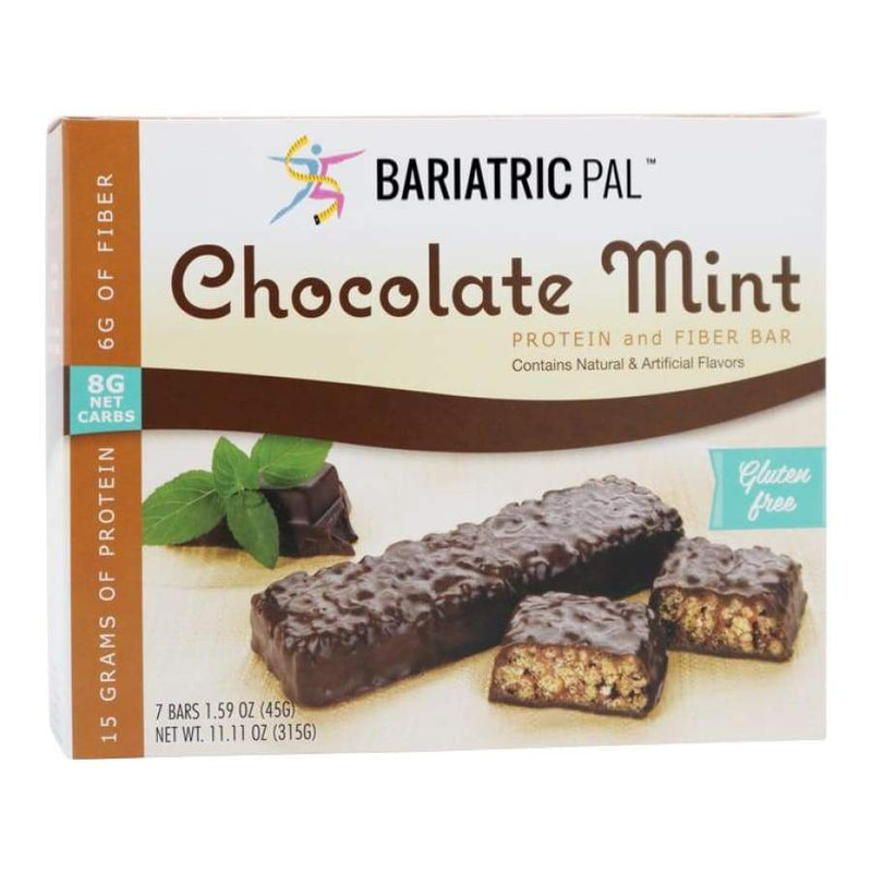 BariatricPal Divine 15g Protein & Fiber Bars - Chocolate Mint - High-quality Protein Bars by BariatricPal at 