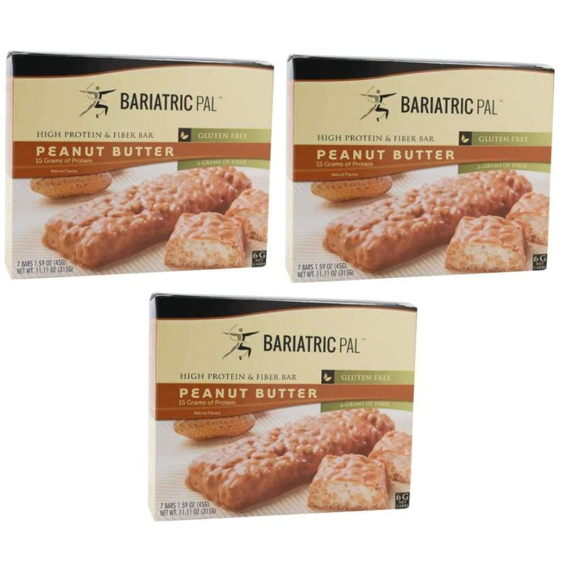 BariatricPal Divine 15g Protein & Fiber Bars - Peanut Butter - High-quality Protein Bars by BariatricPal at 