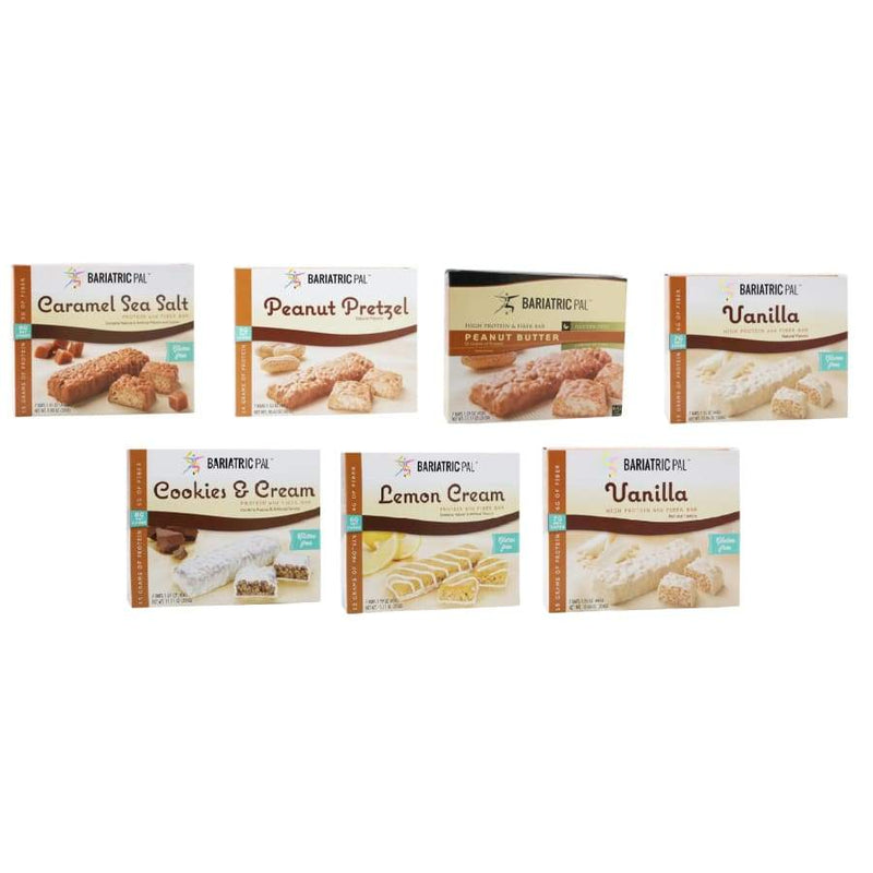 BariatricPal Divine Protein & Fiber Bars - Variety Pack - High-quality Protein Bars by BariatricPal at 