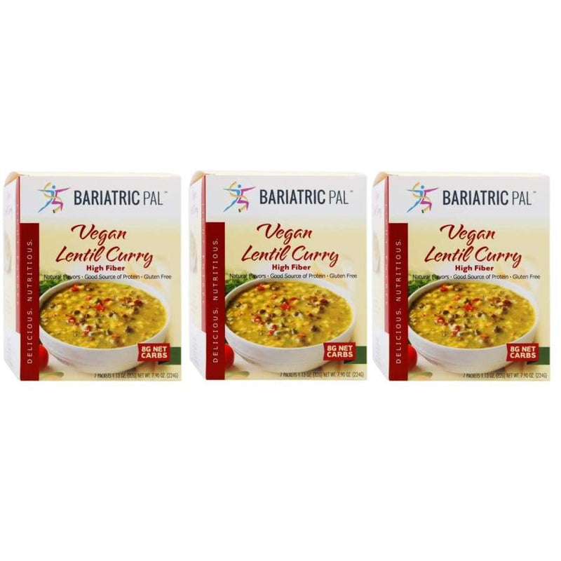 BariatricPal High Protein Light Entree - Vegan Lentil Curry - High-quality Soups by BariatricPal at 