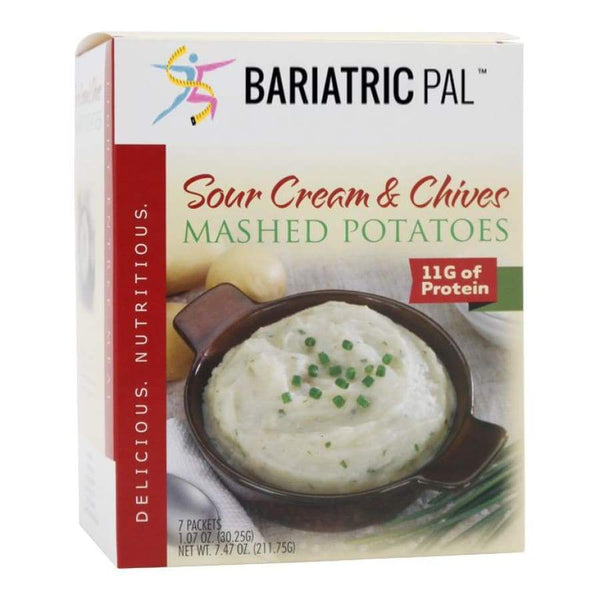 BariatricPal High Protein Mashed Potatoes - Sour Cream & Chives - High-quality Entrees by BariatricPal at 