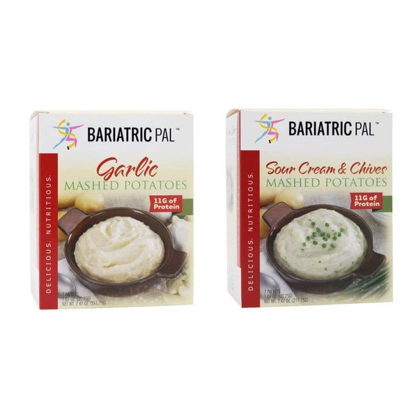 BariatricPal High Protein Mashed Potatoes - Variety Pack - High-quality Entrees by BariatricPal at 