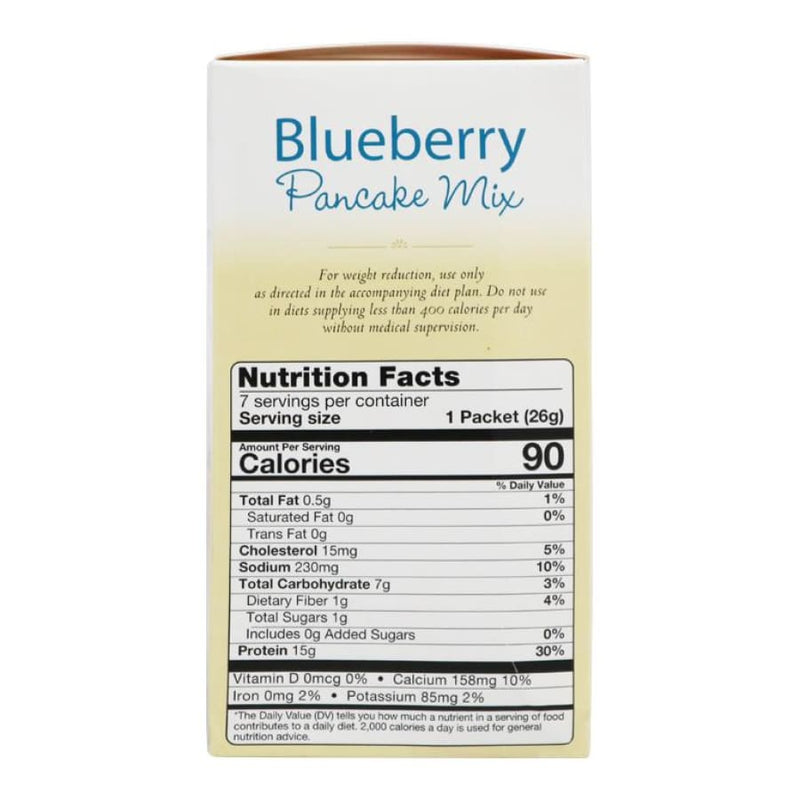 BariatricPal Hot Protein Breakfast - Blueberry Pancake Mix - High-quality Pancake Mix by BariatricPal at 