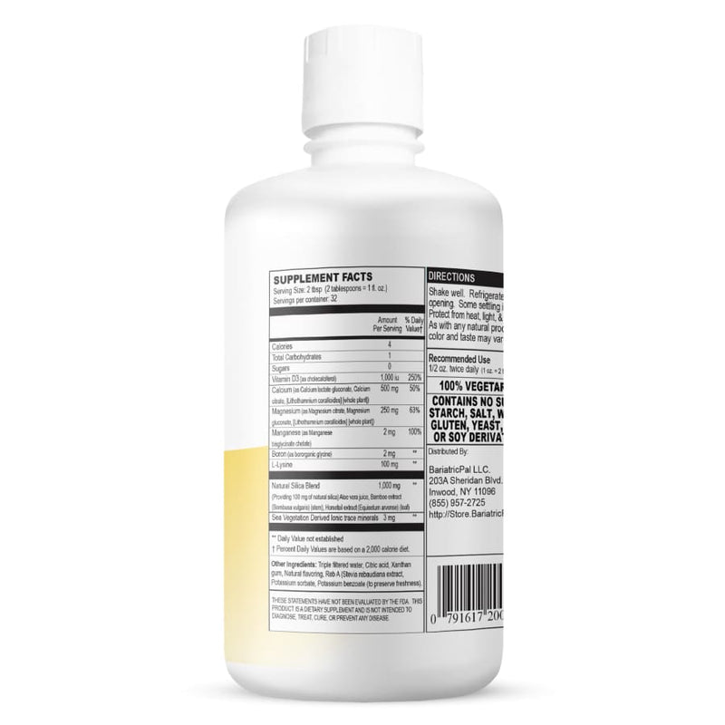 BariatricPal Liquid Advanced Calcium and Magnesium Supplement (Orange Vanilla Flavor) - High-quality Calcium by BariatricPal at 