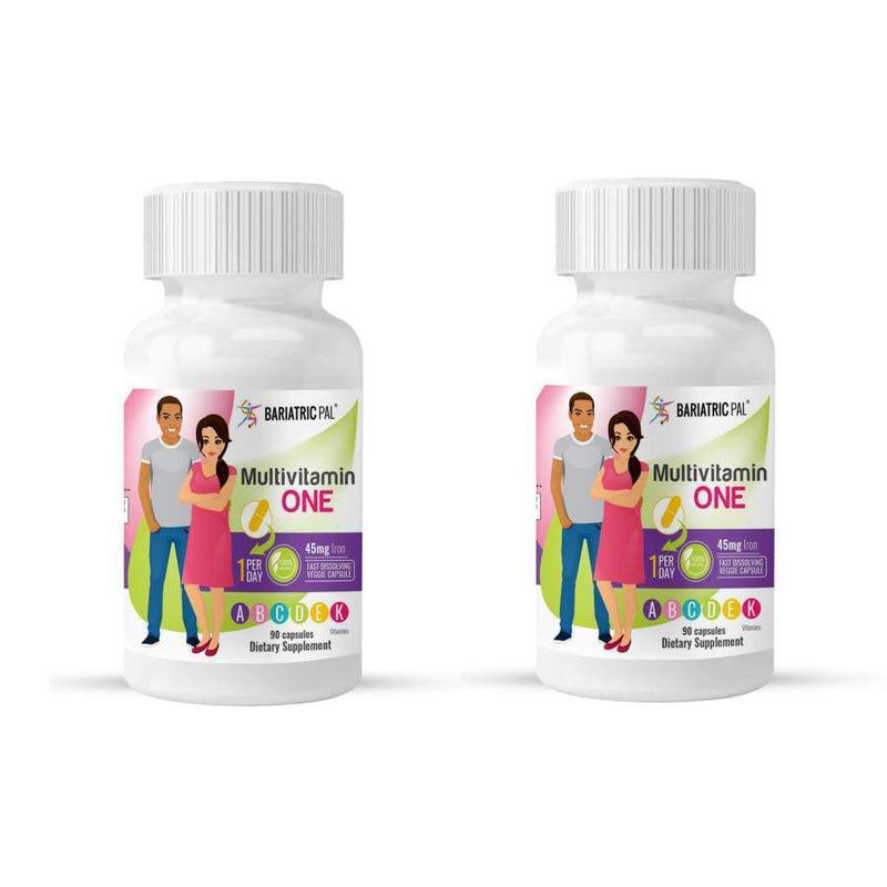 BariatricPal Multivitamin ONE "1 per Day!" Bariatric Multivitamin Capsule with 45mg Iron - High-quality Multivitamins by BariatricPal at 
