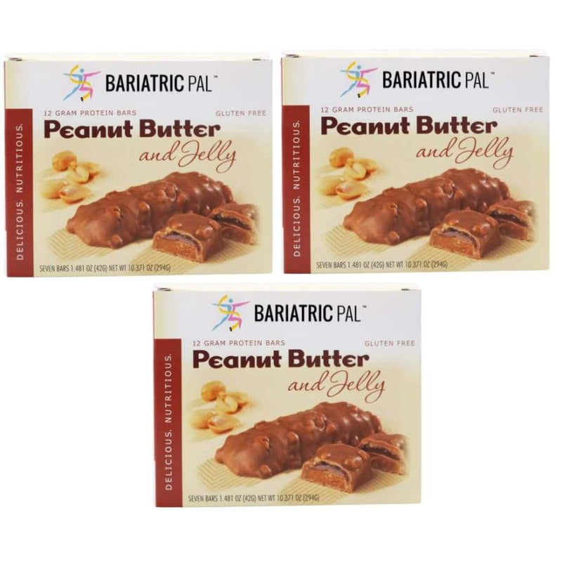 BariatricPal Protein Bars - Peanut Butter and Jelly - High-quality Protein Bars by BariatricPal at 