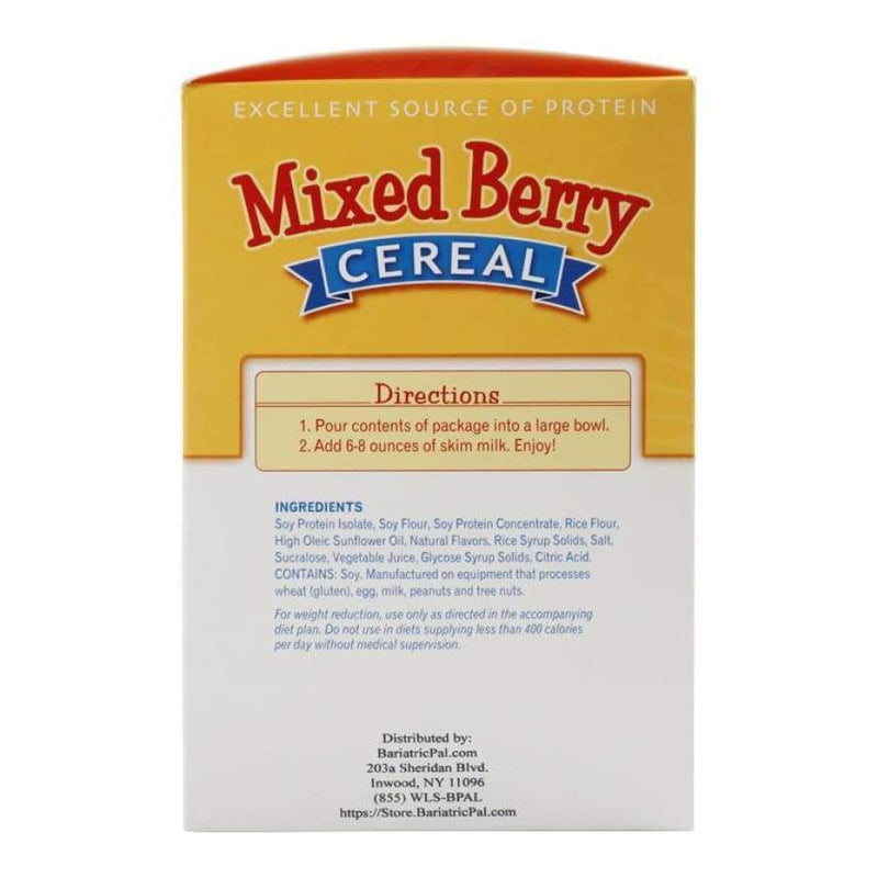 BariatricPal Protein Cereal - Mixed Berry - High-quality Cereal by BariatricPal at 