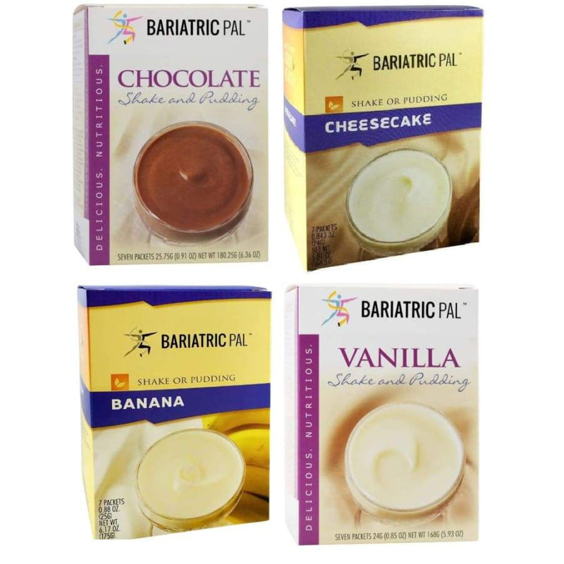 Bariatricpal Protein Pudding - Variety Pack - High-quality Puddings & Shakes by BariatricPal at 