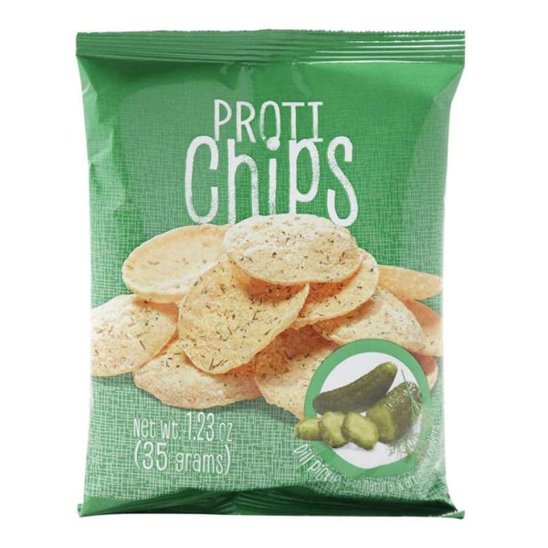 BariatricPal Proti Diet Protein Chips - Dill Pickle - High-quality Protein Chips by BariatricPal at 