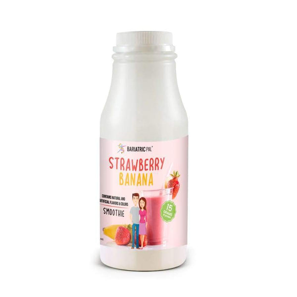 BariatricPal Ready To Shake Instant 15g Protein Fruit Drink - Strawberry Banana Smoothie - High-quality Ready-To-Shake Protein by BariatricPal at 
