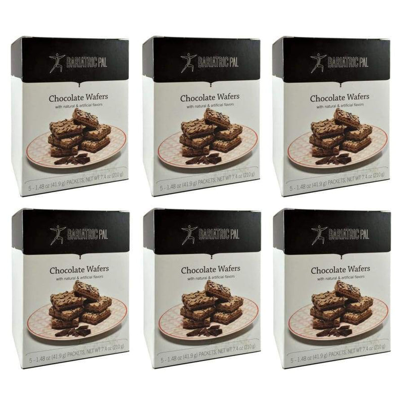BariatricPal Square Protein Wafers - Chocolate - High-quality Protein Bars by BariatricPal at 