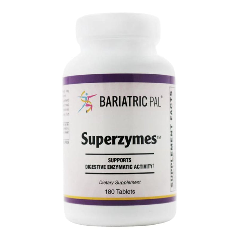 Superzymes Digestive Aid Tablets by BariatricPal - Supports Digestive Enzymatic Activity - High-quality Digestive Enzymes by BariatricPal at 