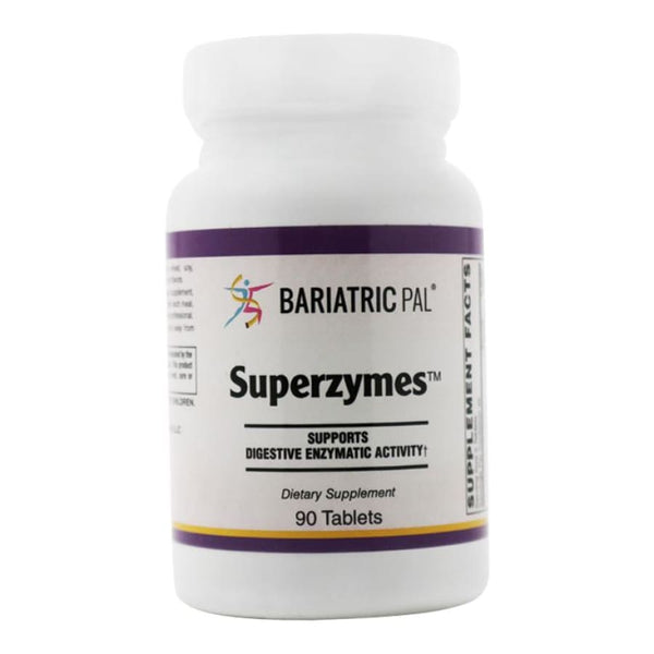 Superzymes Digestive Aid Tablets by BariatricPal - Supports Digestive Enzymatic Activity - High-quality Digestive Enzymes by BariatricPal at 