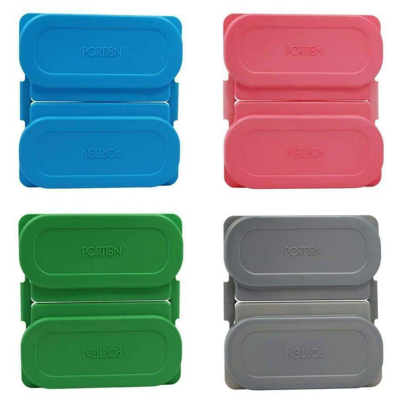4 Compartment Detachable, Stackable, and Portion Controlled Food & Powder Storage  Containers by BariatricPal by BariatricPal - Affordable Lunch Box at $9.99  on BariatricPal Store