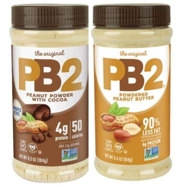 Bell Plantation PB2 Powdered Peanut Butter - 2 Flavor Variety Pack - High-quality Peanut Butter by Bell Plantation at 