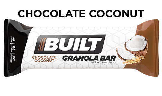 Built Bar Protein Granola Bar - Chocolate Coconut - High-quality Protein Bars by Built Bar at 