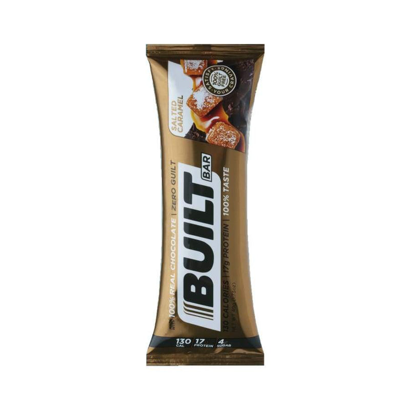 Built High Protein Bar - Salted Caramel - High-quality Protein Bars by Built Bar at 