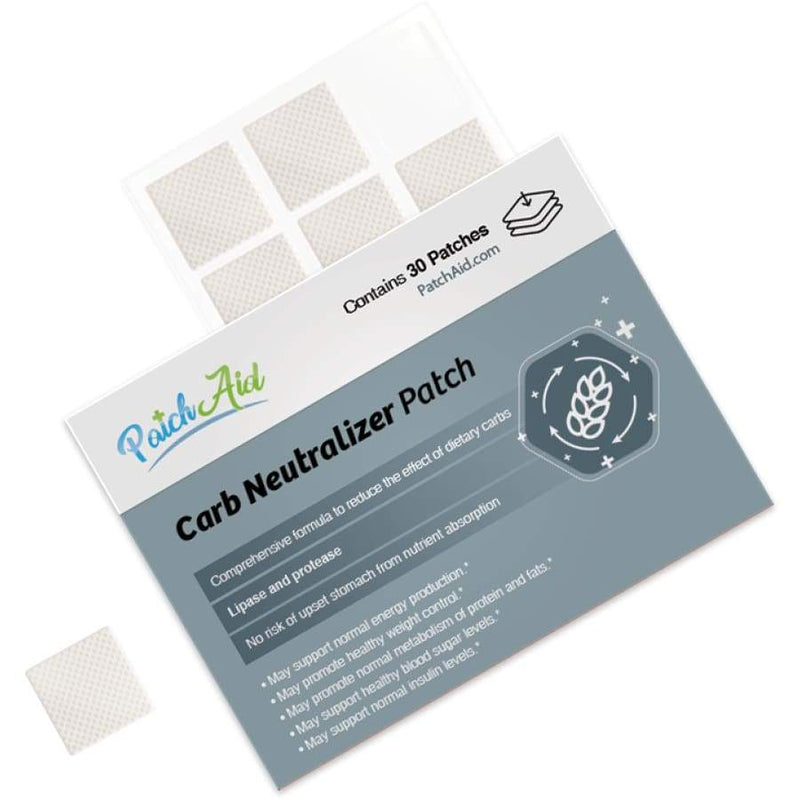 Carb Neutralizer Patch by PatchAid - High-quality Vitamin Patch by PatchAid at 