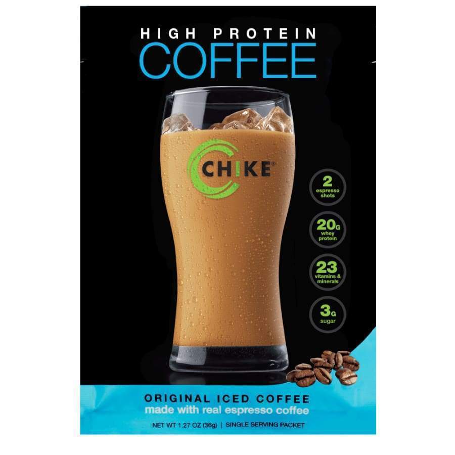 Chike Nutrition High Protein Iced Coffee Single Packets available in 4 Flavors!
