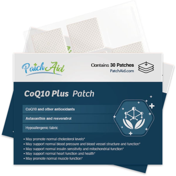 CoQ10 Plus Patch by PatchAid - High-quality Vitamin Patch by PatchAid at 