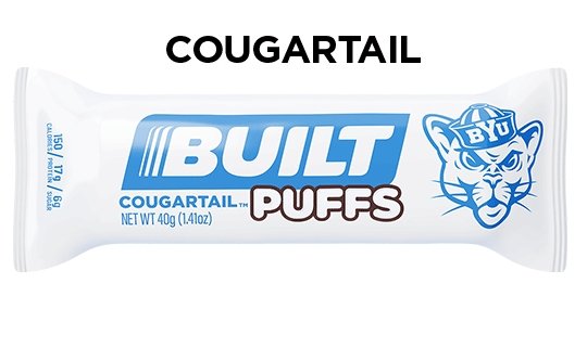 Built Bar Protein Puffs - Cougartail - High-quality Protein Bars by Built Bar at 