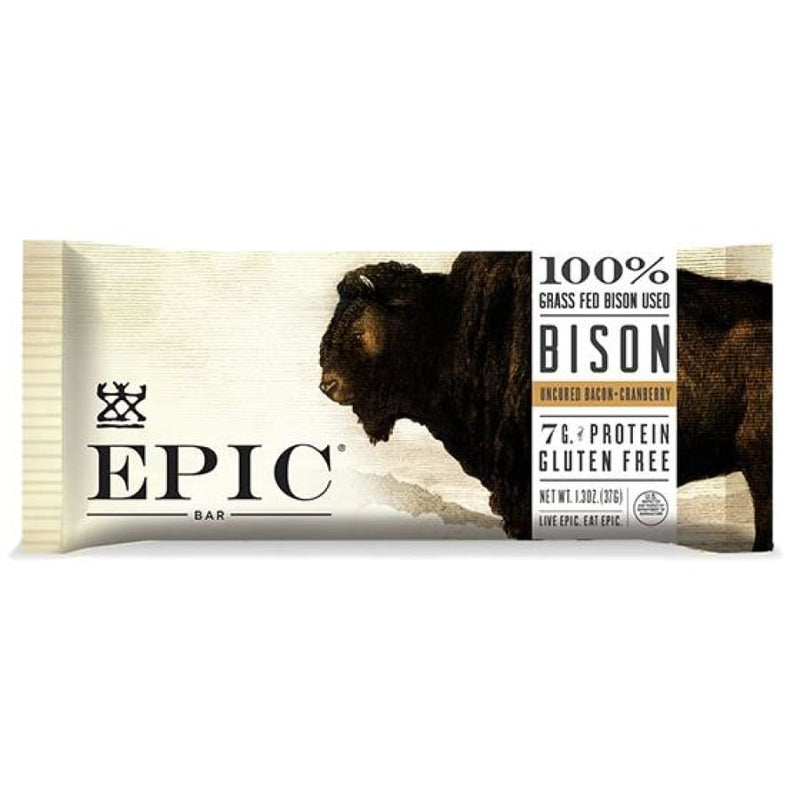 Epic Meat Bar - Bison Bacon Cranberry Bar - High-quality Meat Bar by Epic at 