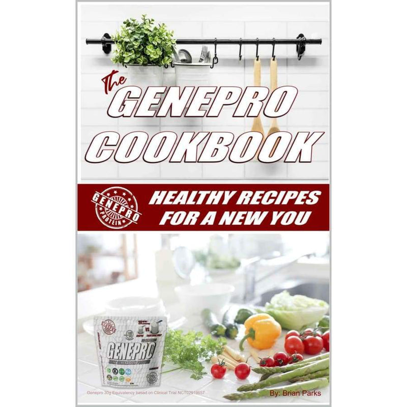 GENEPRO Cookbook: Healthy recipes for a New You! (FREE with any GENEPRO purchase) - High-quality Cookbook by GenePro at 