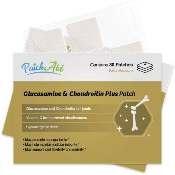 Glucosamine and Chondroitin Topical Plus Vitamin Patch by PatchAid - High-quality Vitamin Patch by PatchAid at 