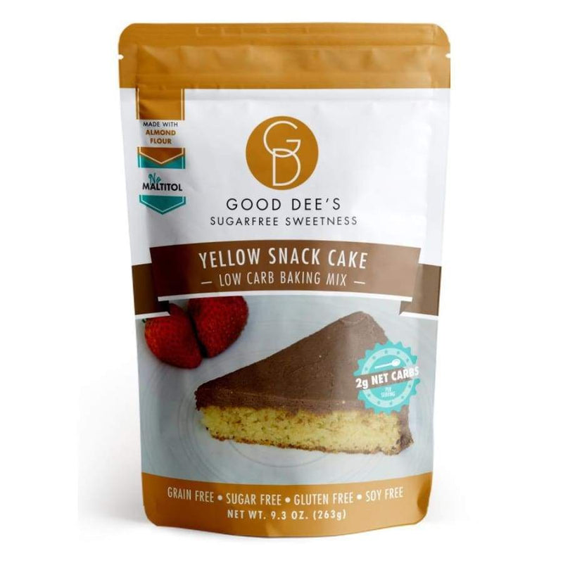 Good Dee’s Sugar-Free Low-Carb Yellow Snack Cake Baking Mix - High-quality Baking Mix by Good Dee's at 
