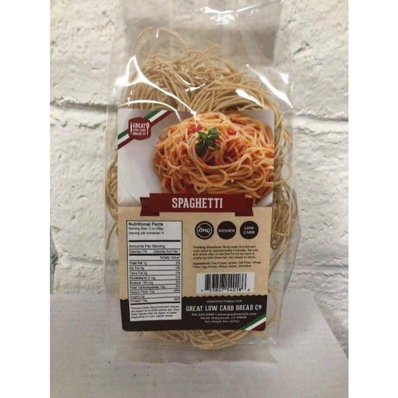 Great Low Carb Pasta - Spaghetti - High-quality Pasta by Great Low Carb Bread Co. at 