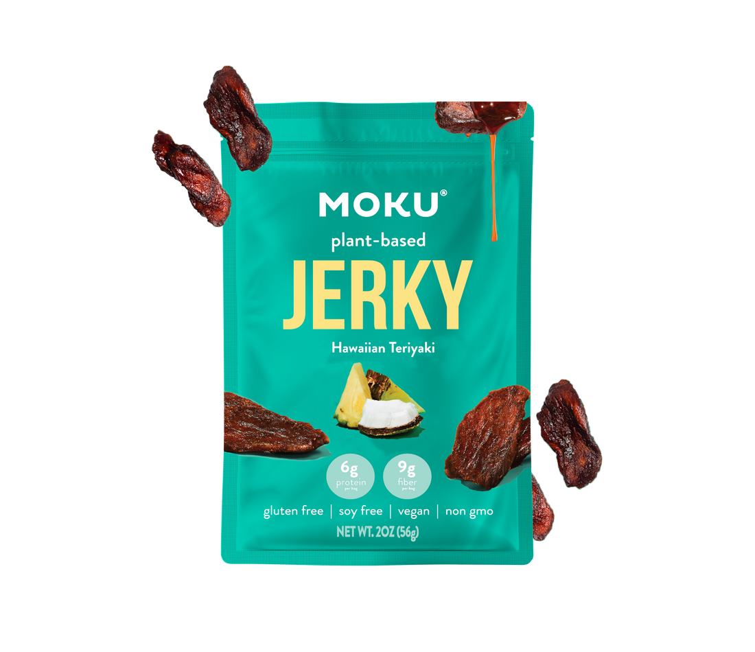 Plant-Based Mushroom Jerky by Moku Foods - Variety Pack - High-quality Jerky by Moku Foods at BariatricPal Store