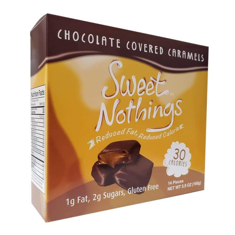 HealthSmart Sweet Nothings Chocolate Candies - Chocolate Covered Caramel 14/Box - High-quality Candies by HealthSmart at 