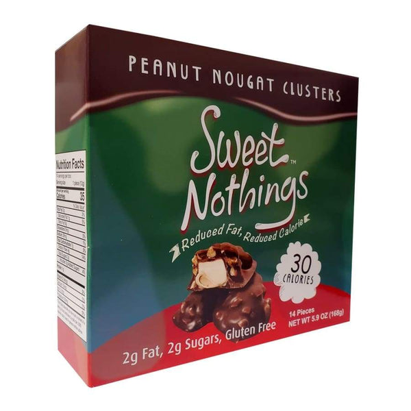 HealthSmart Sweet Nothings Chocolate Candies - Peanut Nougat Cluster 14/Box - High-quality Candies by HealthSmart at 