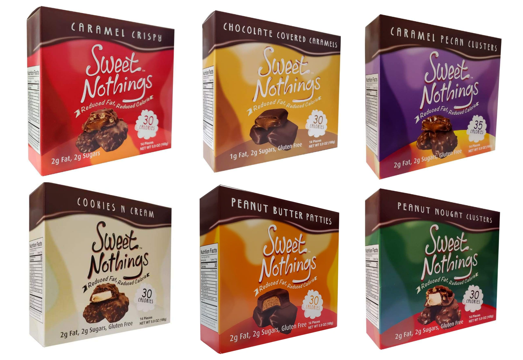 HealthSmart Sweet Nothings Chocolate Candies - Variety Pack - High-quality Candies by HealthSmart at 