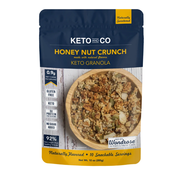 Keto Granola by Keto and Co - Honey Nut Crunch - High-quality Granola by Keto and Co at 