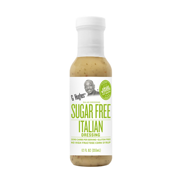G Hughes Italian Dressing, Sugar Free 12 fl oz