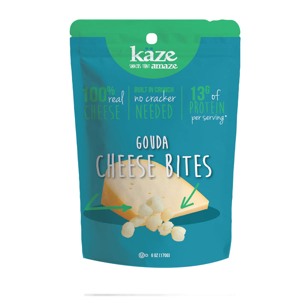 Cheese Bites by Kaze Cheese - Gouda - High-quality Cheese Snacks by Kaze Cheese at 