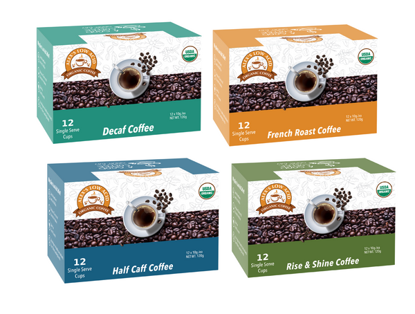 Alex's Low Acid Organic Coffee™ Ultimate K-Cup Variety Pack - High-quality Coffee by Alex's Low Acid Coffee at 
